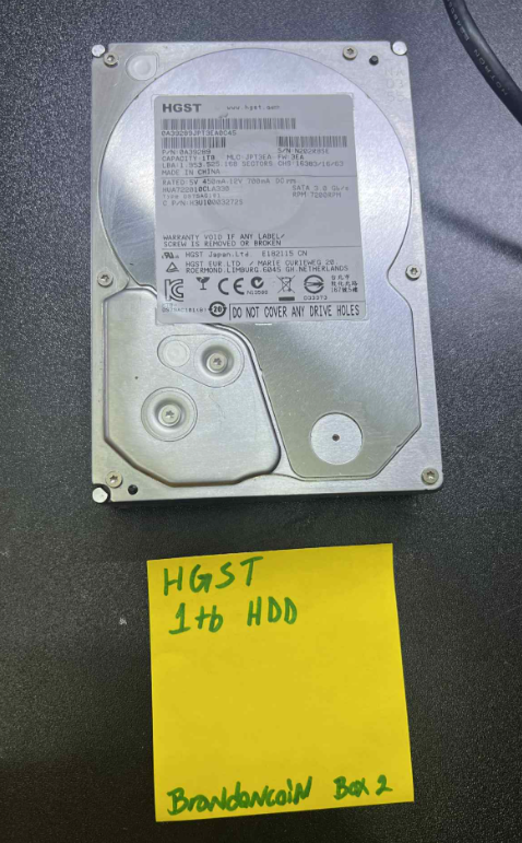 1tb sata hdd