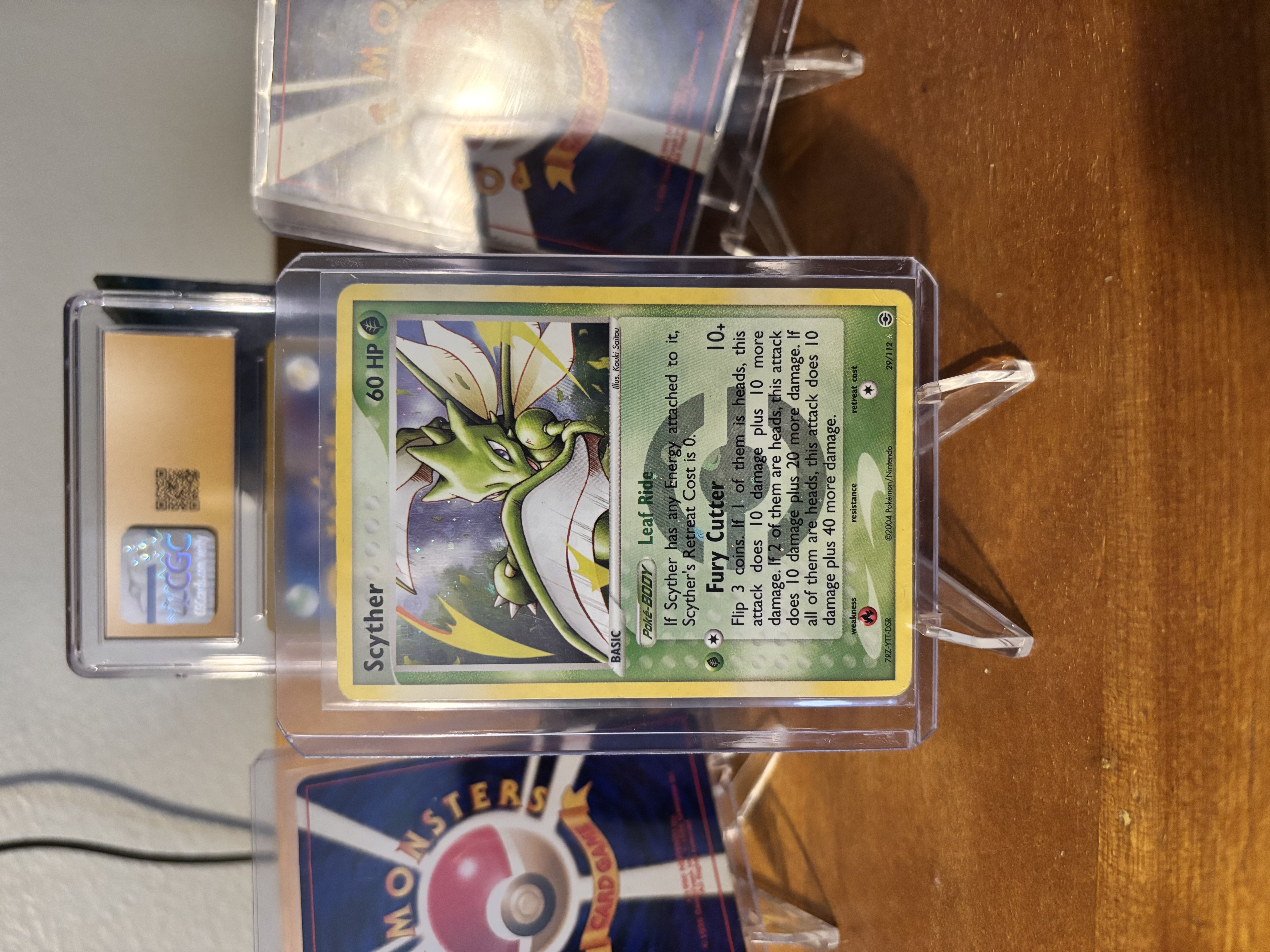 2004 Scyther Reverse Holo – EX FireRed & LeafGreen 29/112 – Played