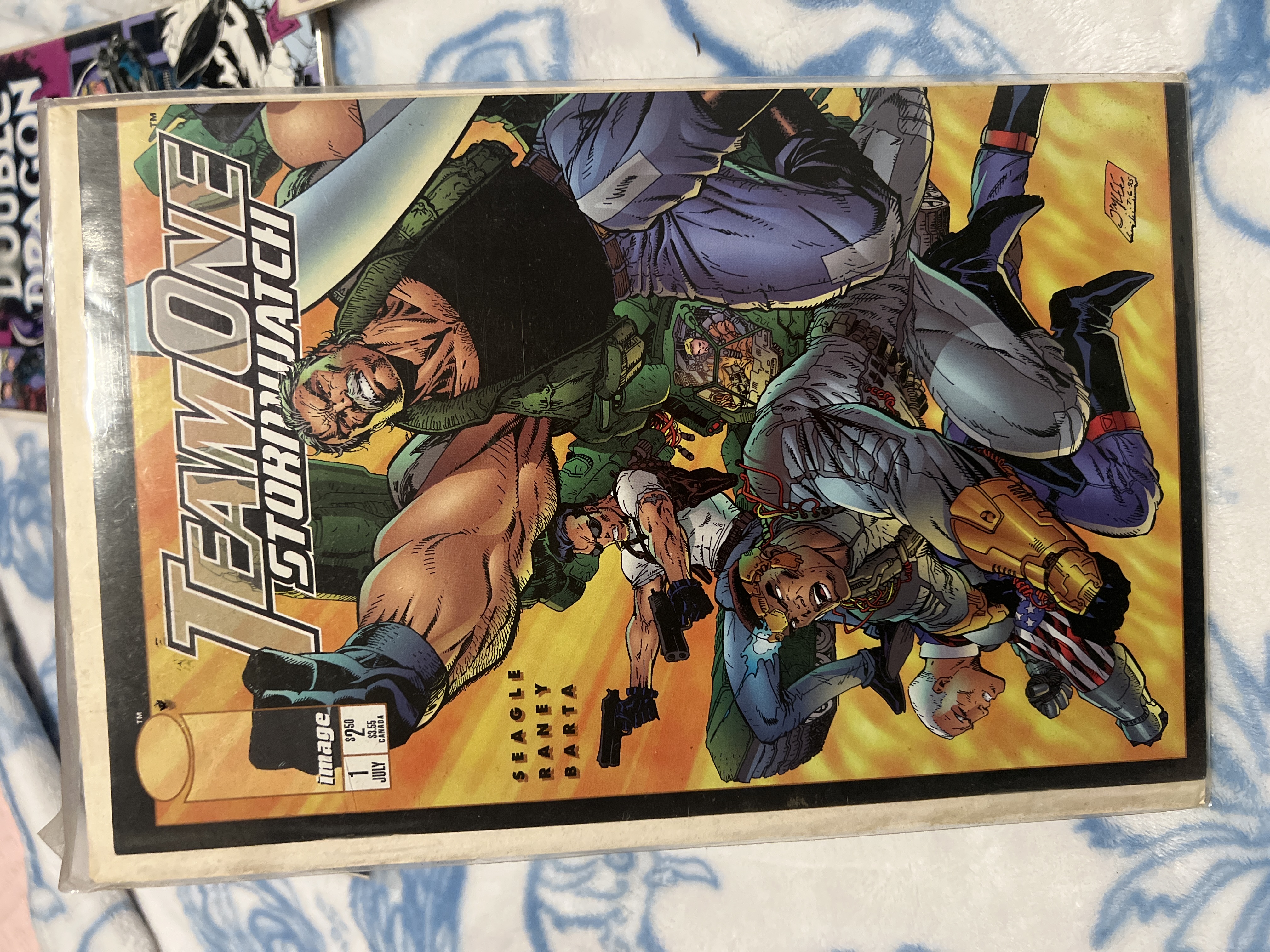 Comic book TeamOne StormWatch #1 1996