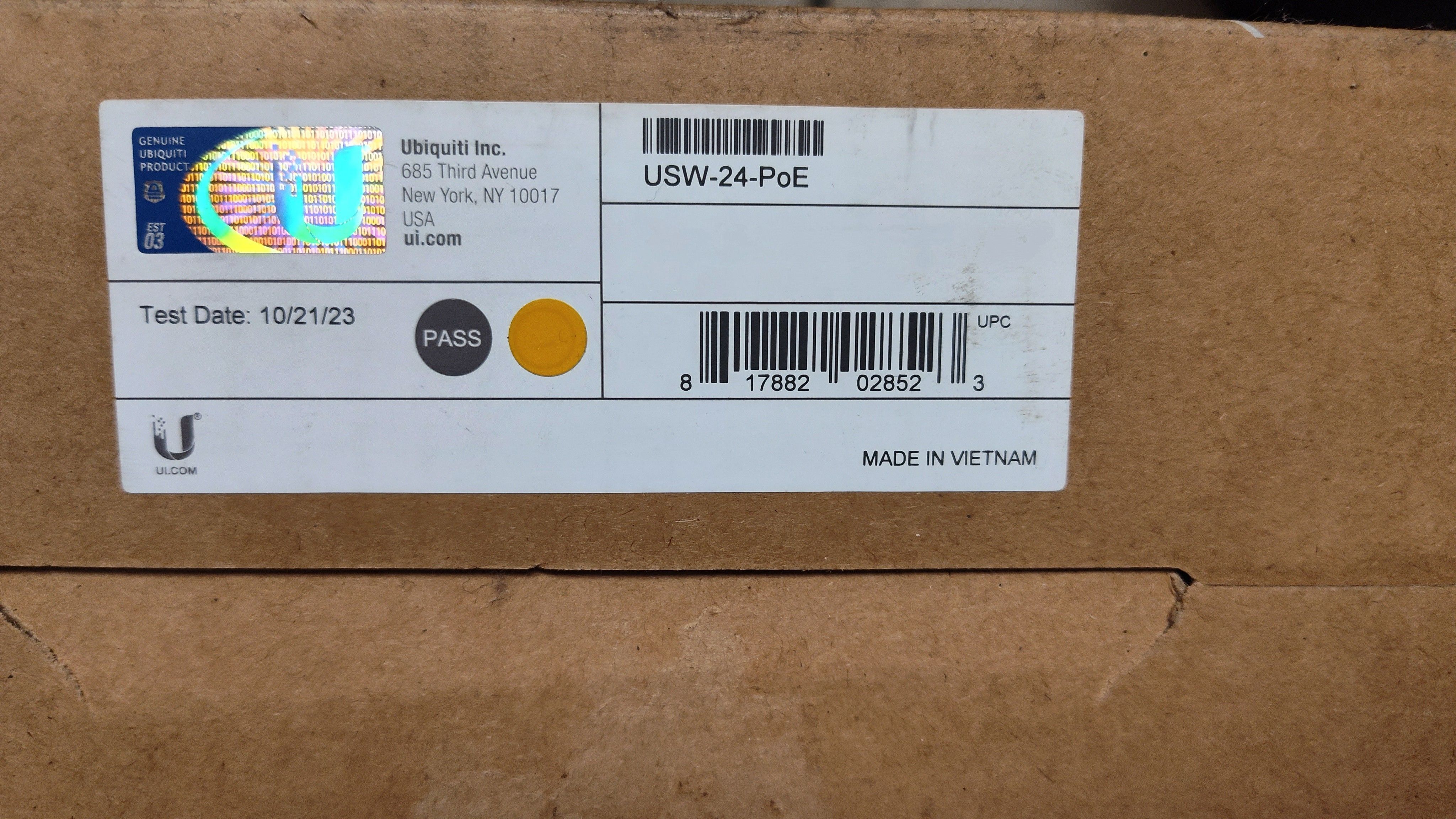 Ubiquity Unifi usw-24-poe level 2 switch make offer