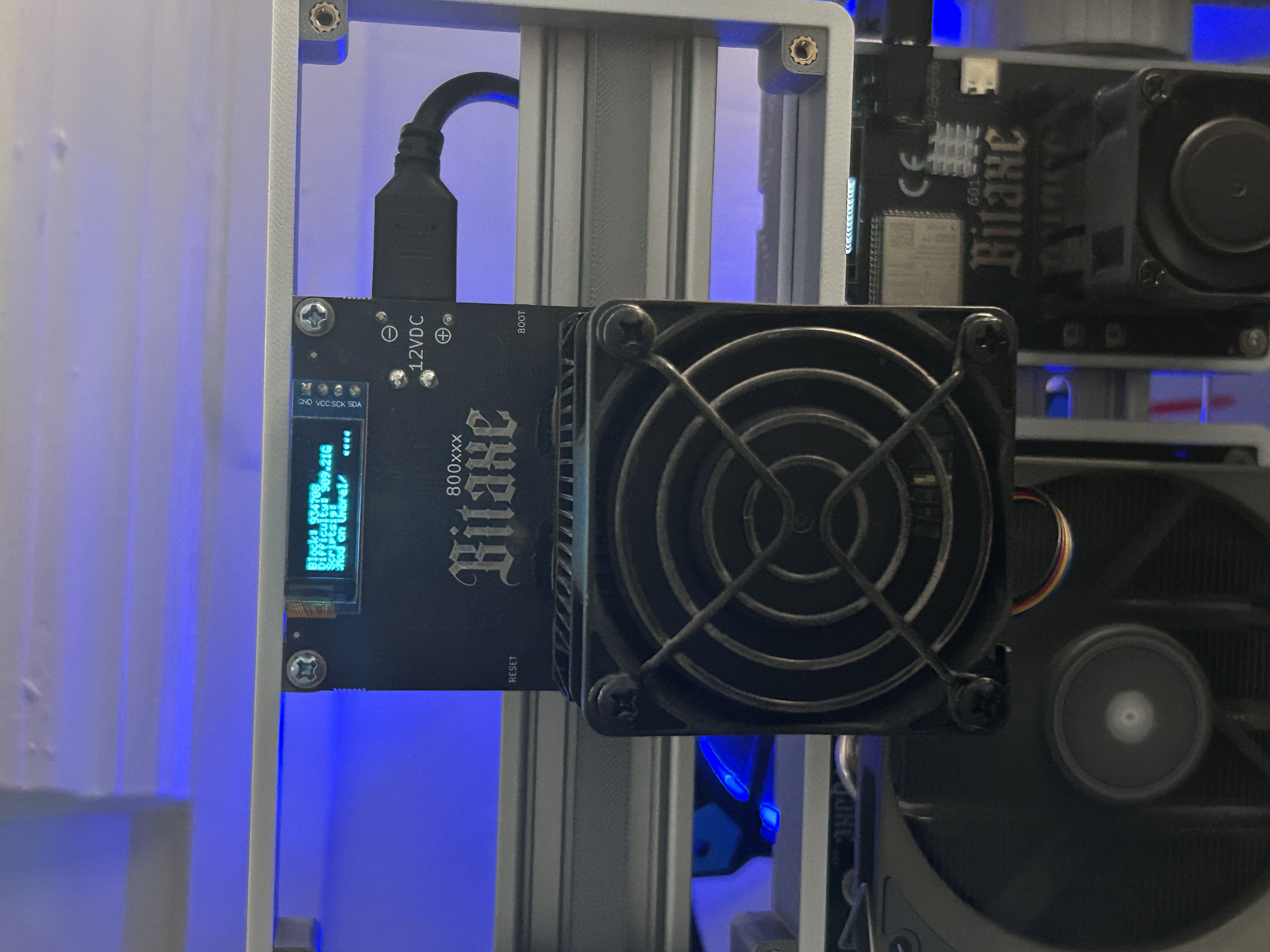 Bitaxe GT 800xxx 2.2TH, No PSU but will provide XT30