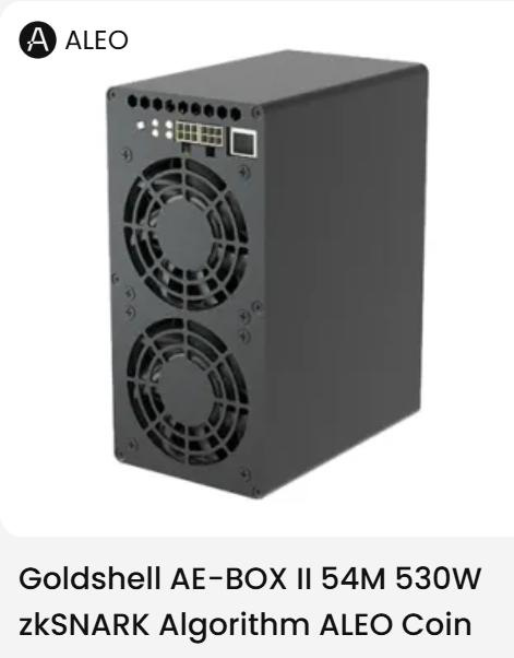 Goldshell Aleo Box II