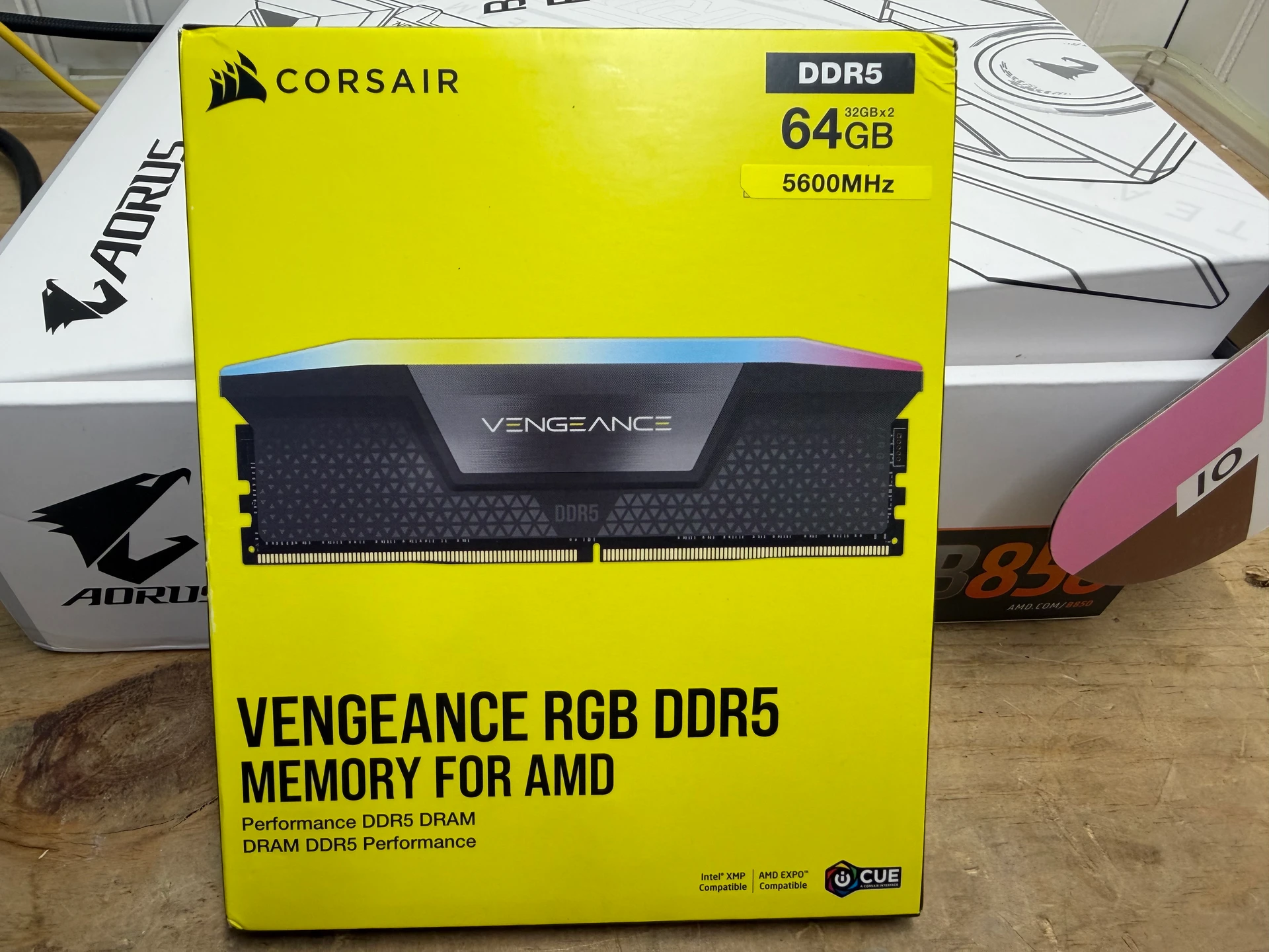 64 g Corsair vengeance RGB 5600 AMD EXPO
