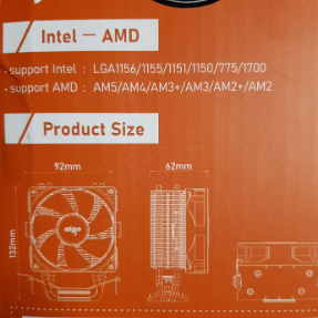 RGB Tower Cooler intel/amd