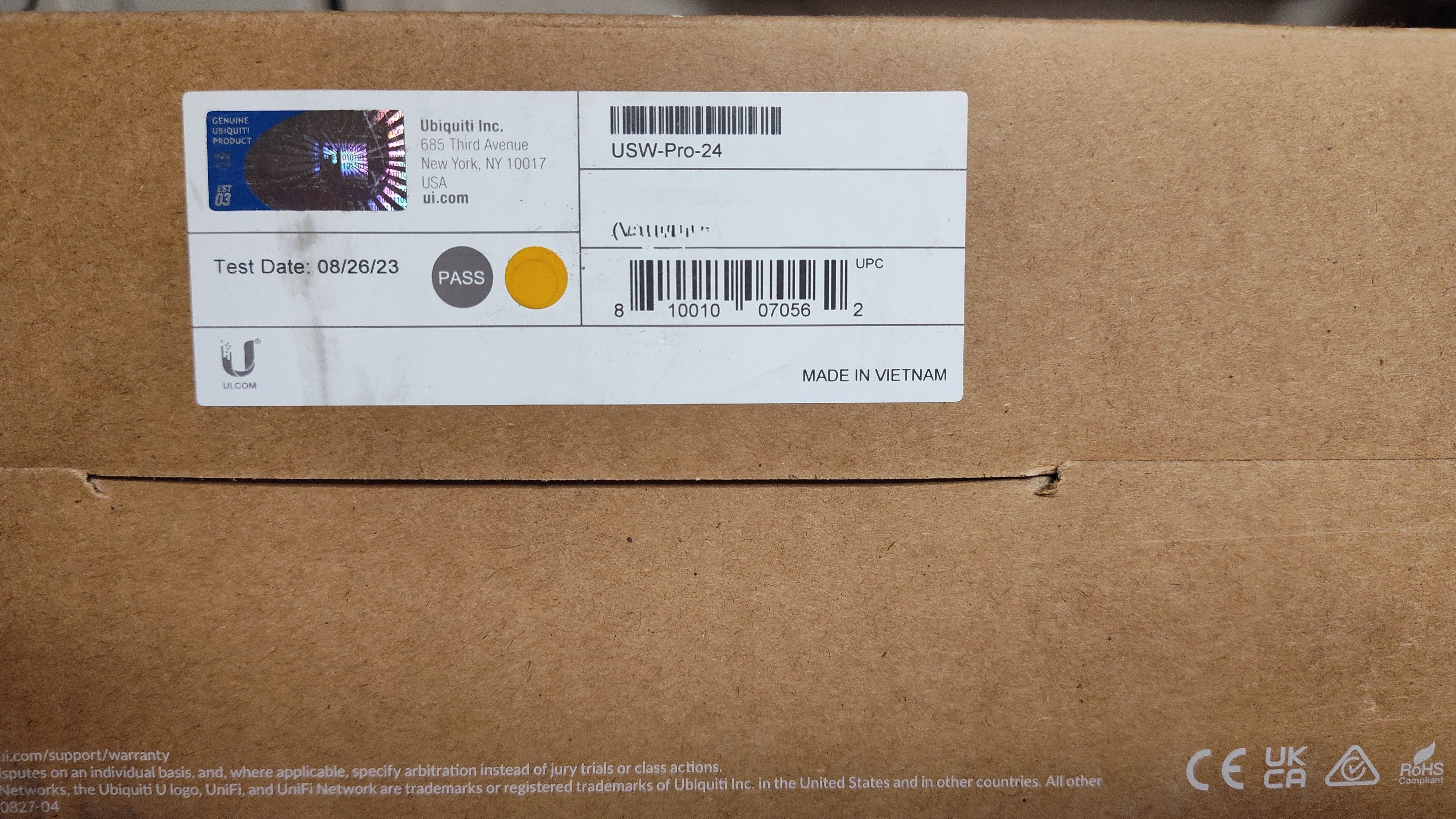 Ubiquiti Unifi usw-pro-24 L3 switch sealed in factory box make offer
